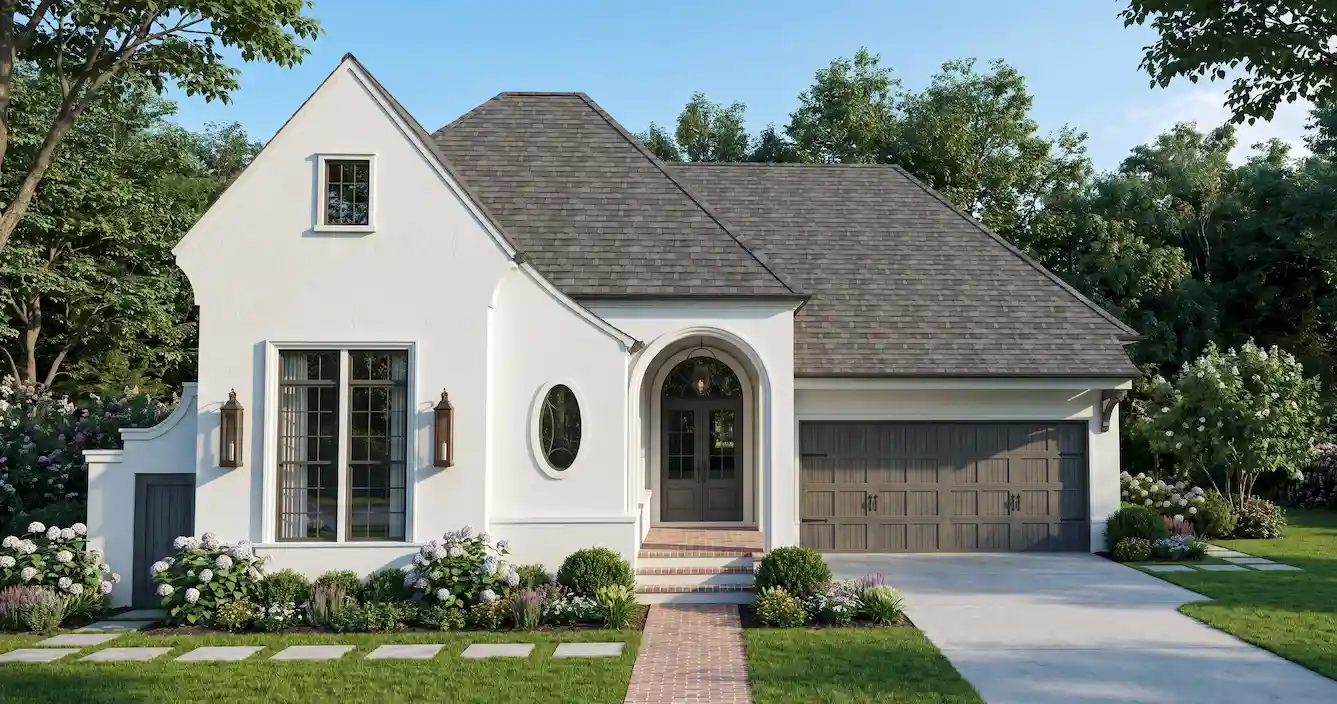 Custom Village House home rendering at Lot 33 — Benton at Magnolia Woods